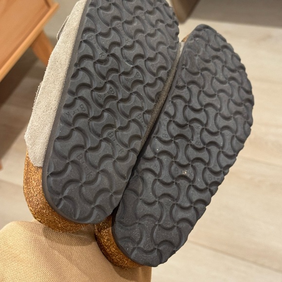 Birkenstock Taupe Suede Sandals - Picture 3 of 3